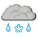 Déšť se sněhem, mrznoucí déšť nebo kroupy