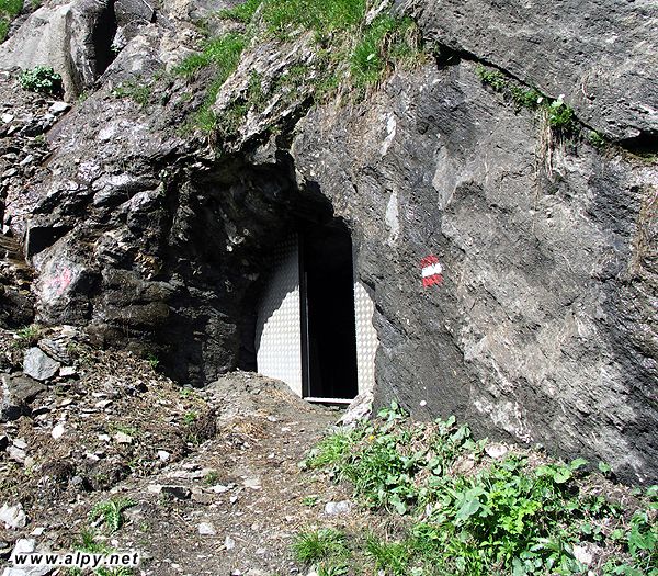 Severní vstup do tunelu